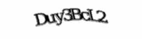 Security check image, please type the characters shown